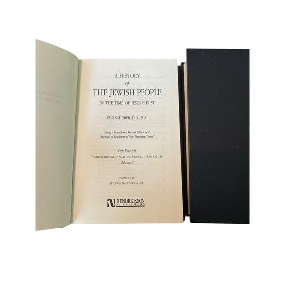 A History of the Jewish People in the Time of Jesus Christ Volume 2 & 3 Schurer - Picture 5 of 7